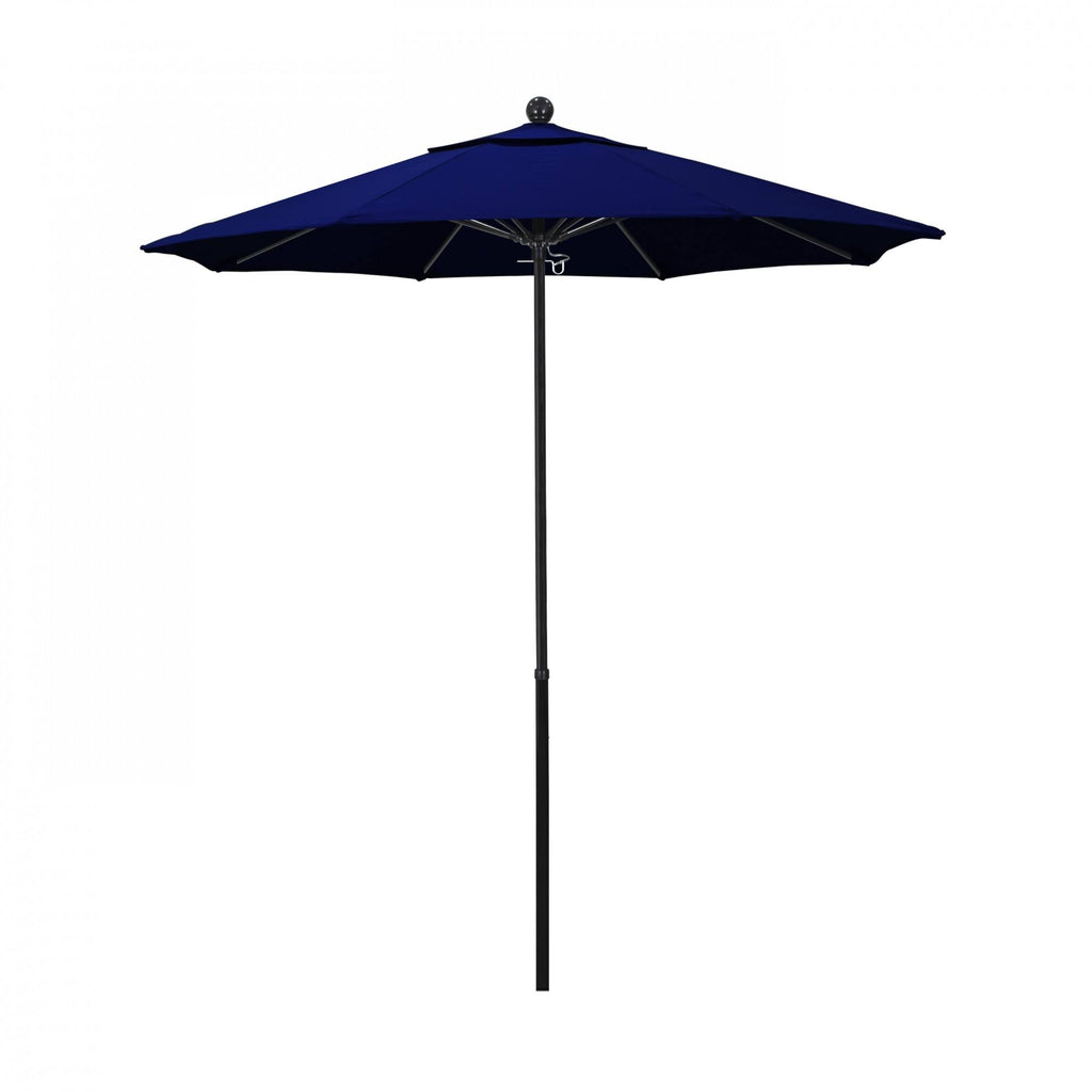 Fiberglass Pole Patio Umbrella, True Blue, 7.5 B872