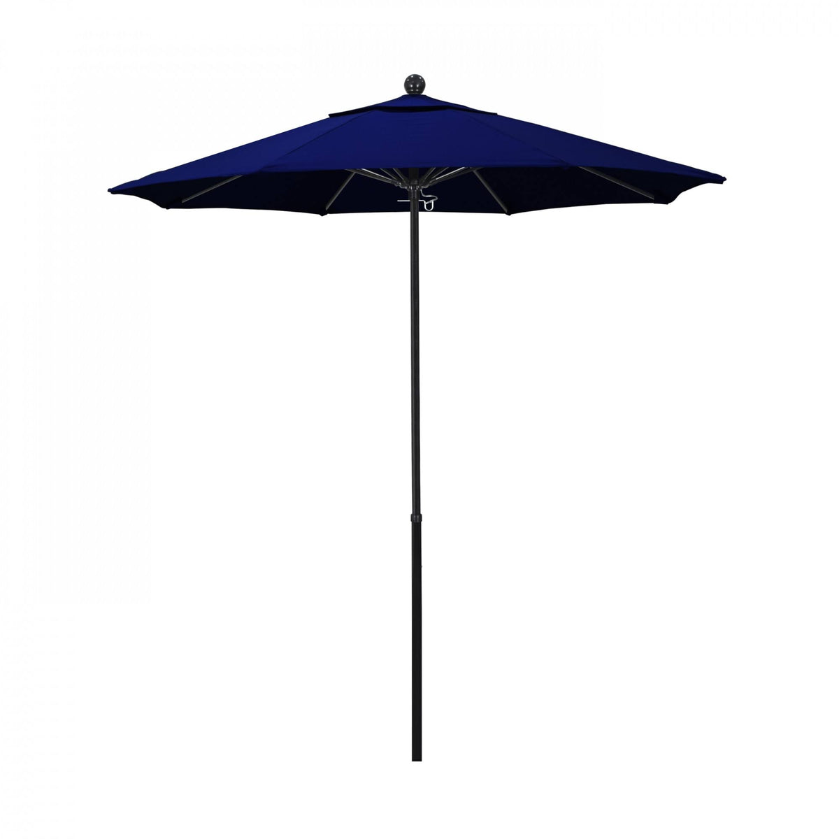 Fiberglass Pole Patio Umbrella, True Blue, 7.5 B872