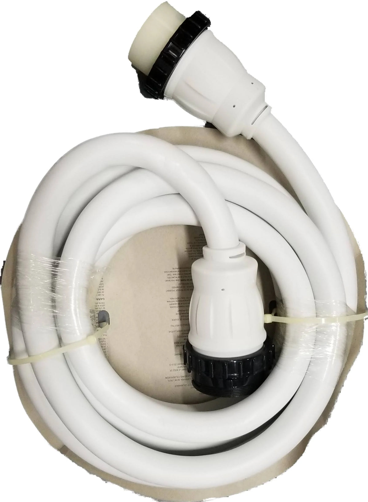 50 Amp 15 ft White Shore Power Extension Cord L18305
