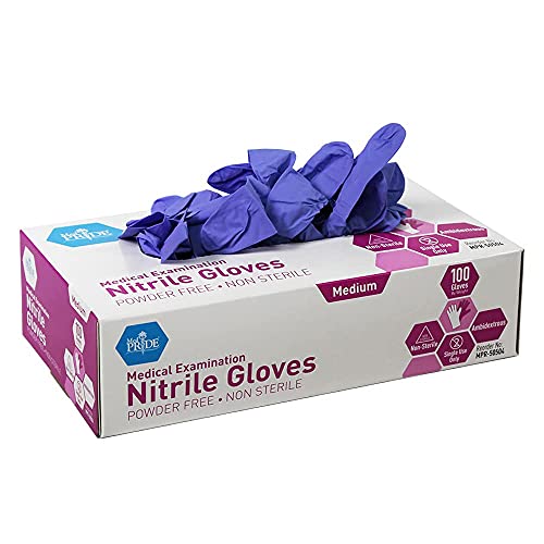 Medium Nitrile Exam Gloves N118