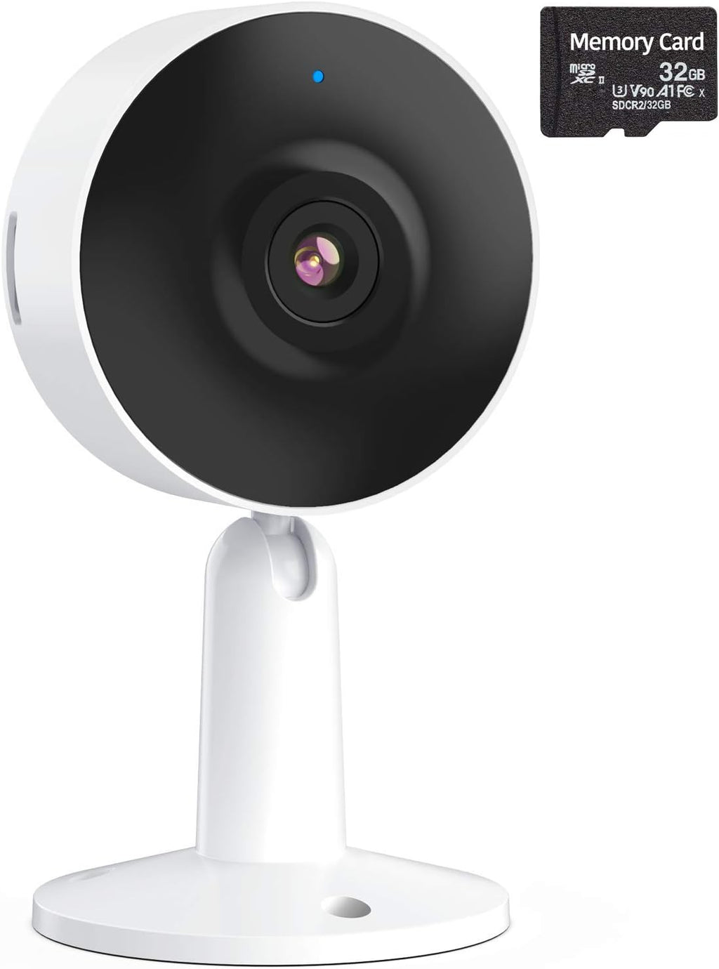 Indoor Home Security Camera 2-Pack, 1080P Full HD, Night Vision, Two Way Audio H18558