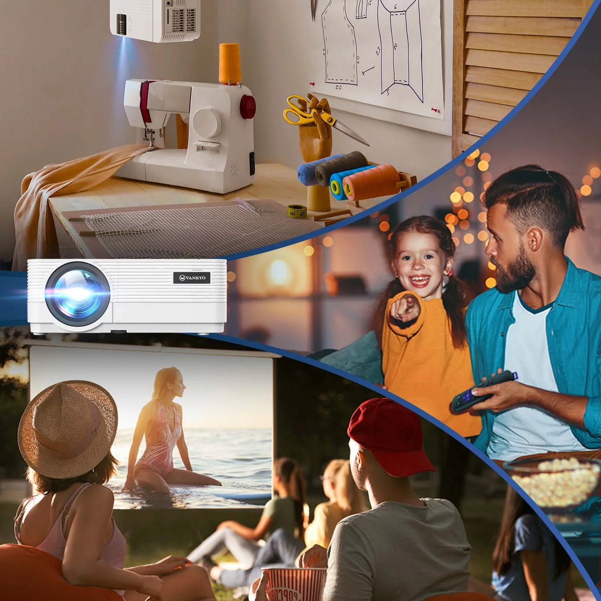 HD Mini Projector with Streaming Player K175774