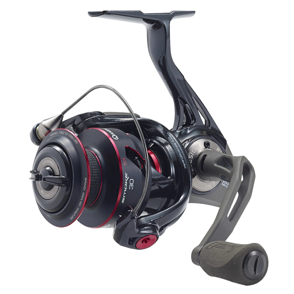Black Size 30 Spinning Fishing Reel with 6.0:1 Gear Ratio N4059