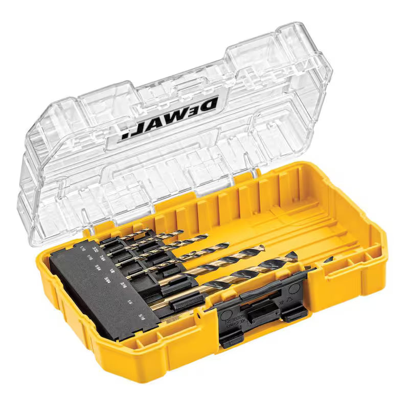 Black and Gold 10-Piece Drill Bit Set C72214