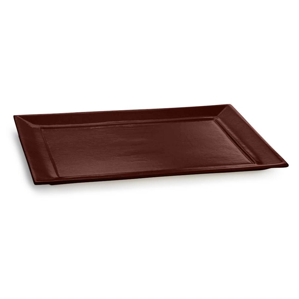 Brown Cast Aluminum Rectangular Platter W476936