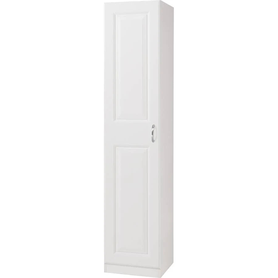 15-in W Wood Composite Wall-Mount Utility Storage Cabinet in White U95767
