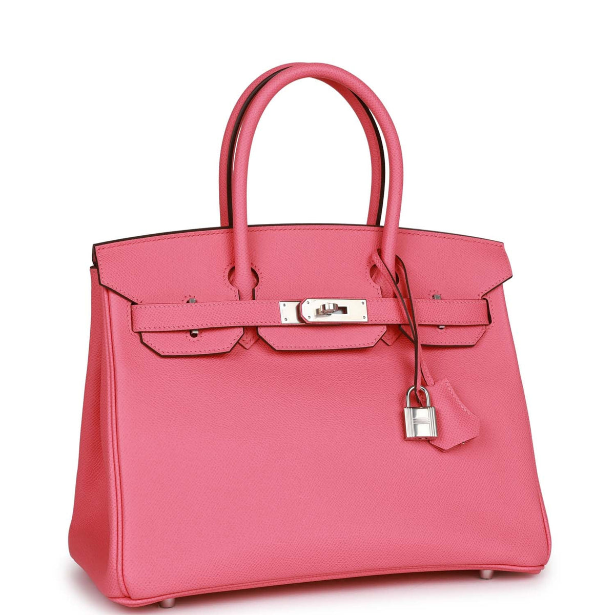 Pre-owned 30 Rose Confetti Epsom Handbag P47691