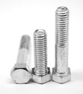 7/16x22-14 x 3 1/4x22 (PT) Coarse Thread Grade 5 Hex Cap Screw Medium Carbon Steel Zinc Plated G489