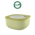 Shallow Airtight Fridge Freezer Microwave Containers 1900cc Avocado Green E214