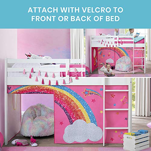 Loft Bed Tent Curtain Set for Low Twin P176