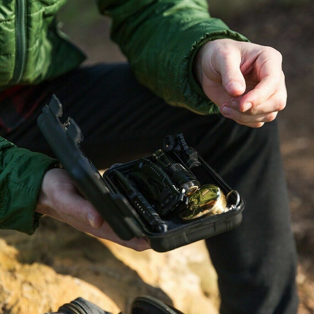 12-in-1 Survival Kit Outdoor Camping Gear I166