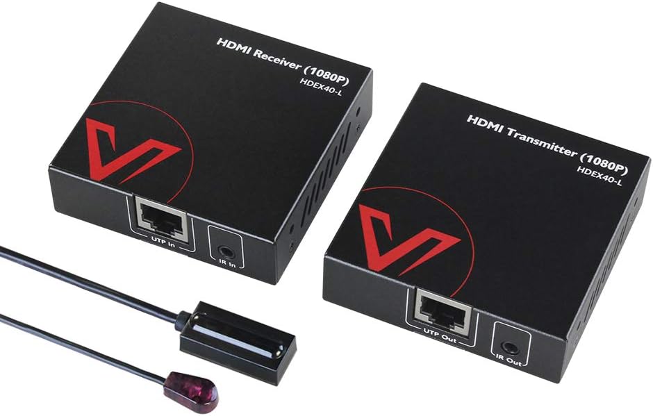 HDMI Extender Over Cat5e/6a/7 with IR Remote Control C1160