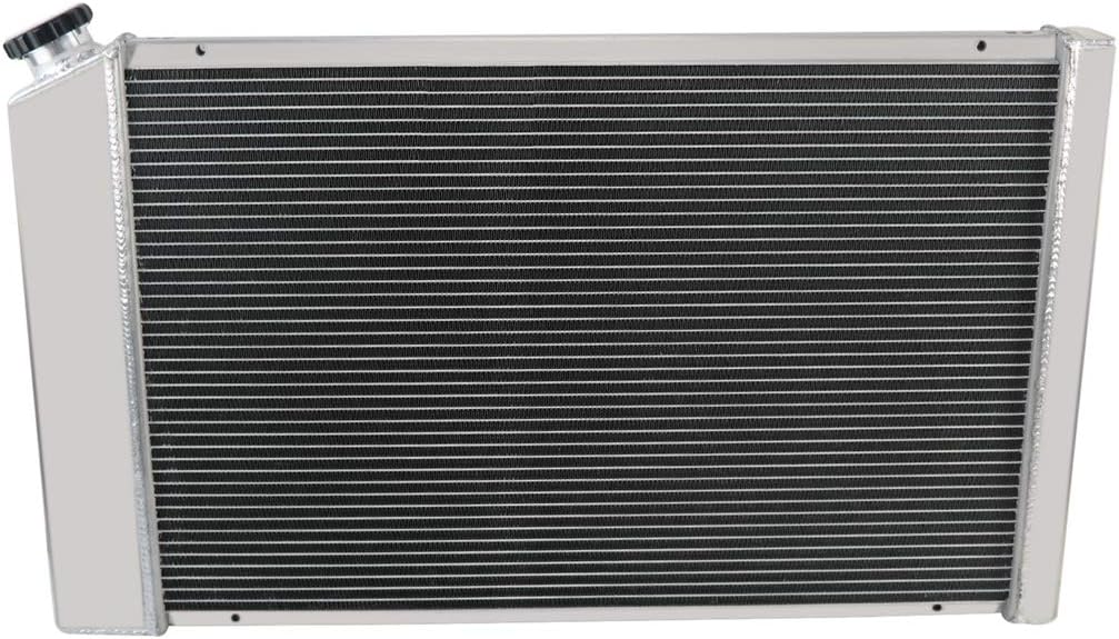 3 Row Aluminum Radiator with Fan Shroud and Thermostat Kit, 32 Overall Width O452976