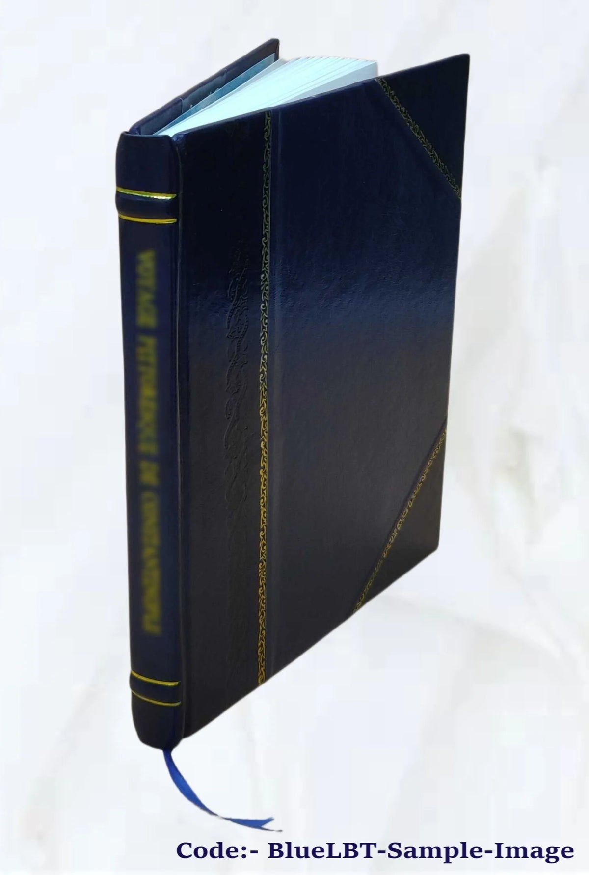 1847 Leather Bound Book U679