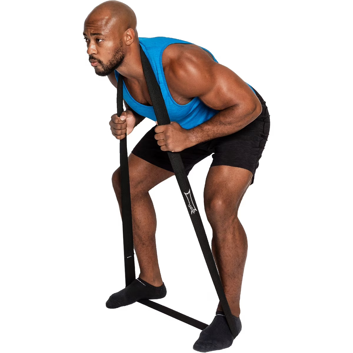 72" Black Resistance Band W128