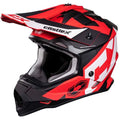 Matte Red Snowmobile Helmet 2XL N7627