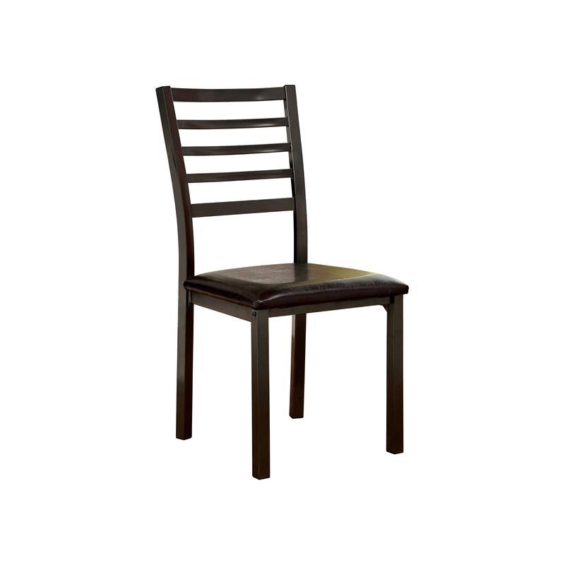 5-Piece Dining Set in Black E716