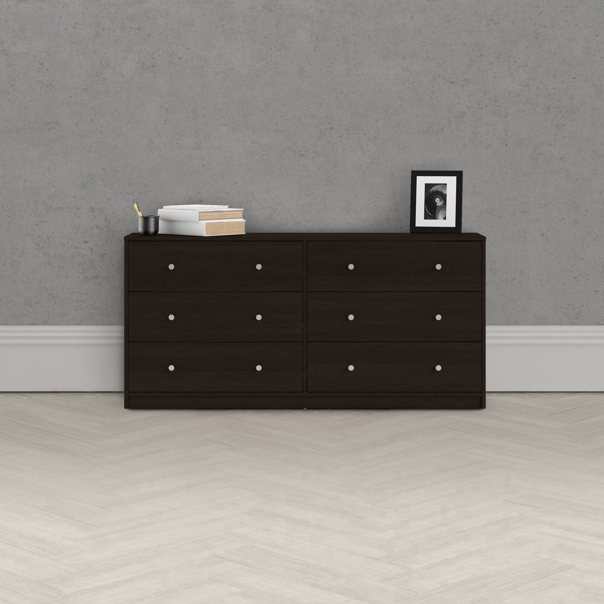6 Drawer Double Dresser B379390