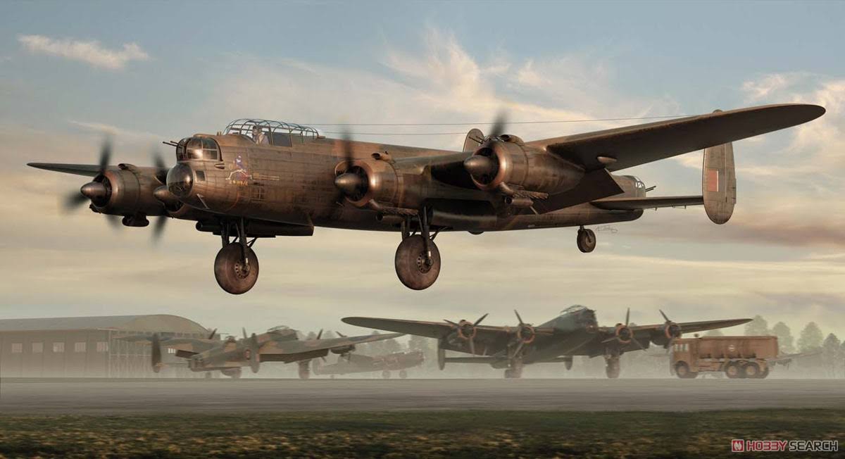 Avro Lancaster B.II Model Kit (1:72 Scale) H7497