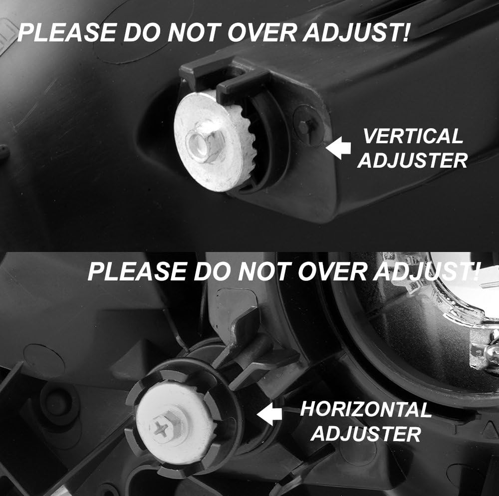 Headlights Pair Driver Left Passenger Right Side Replacement P70923
