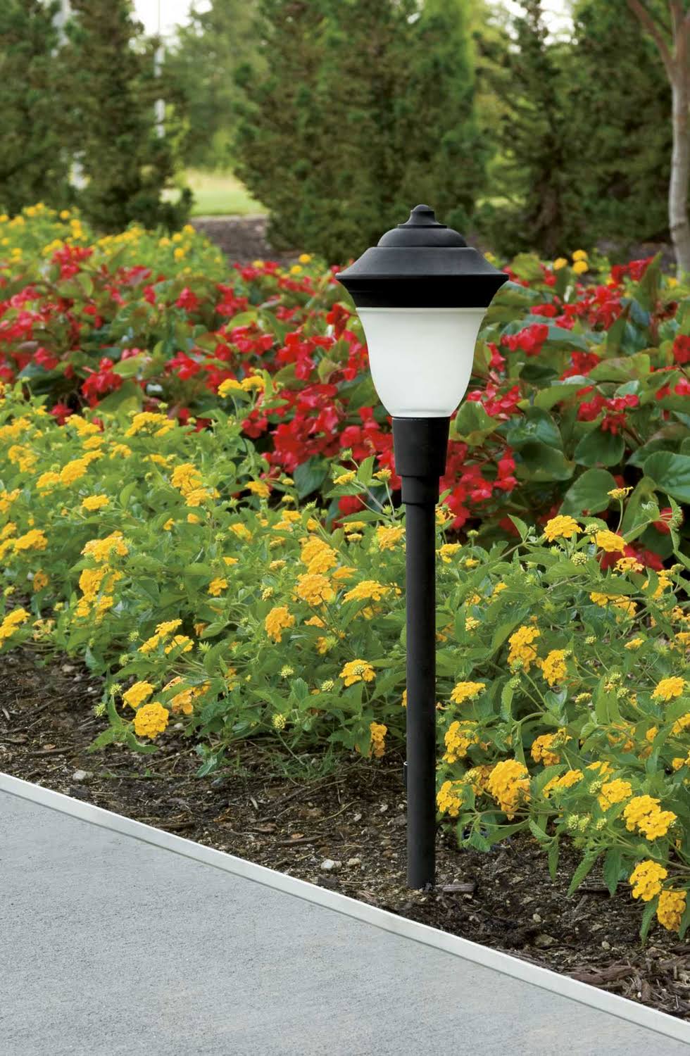 Black LED Path Light Z35395