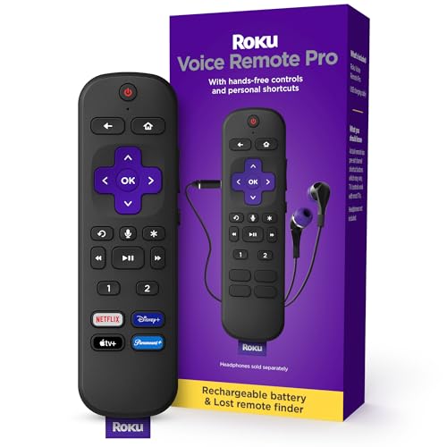 Rechargeable Voice Remote with Headphone Mode S735763