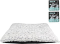 Ultra Soft Washable Anti-Slip Dog Crate Bed Pad 40inch White Pack of 2 Y3363