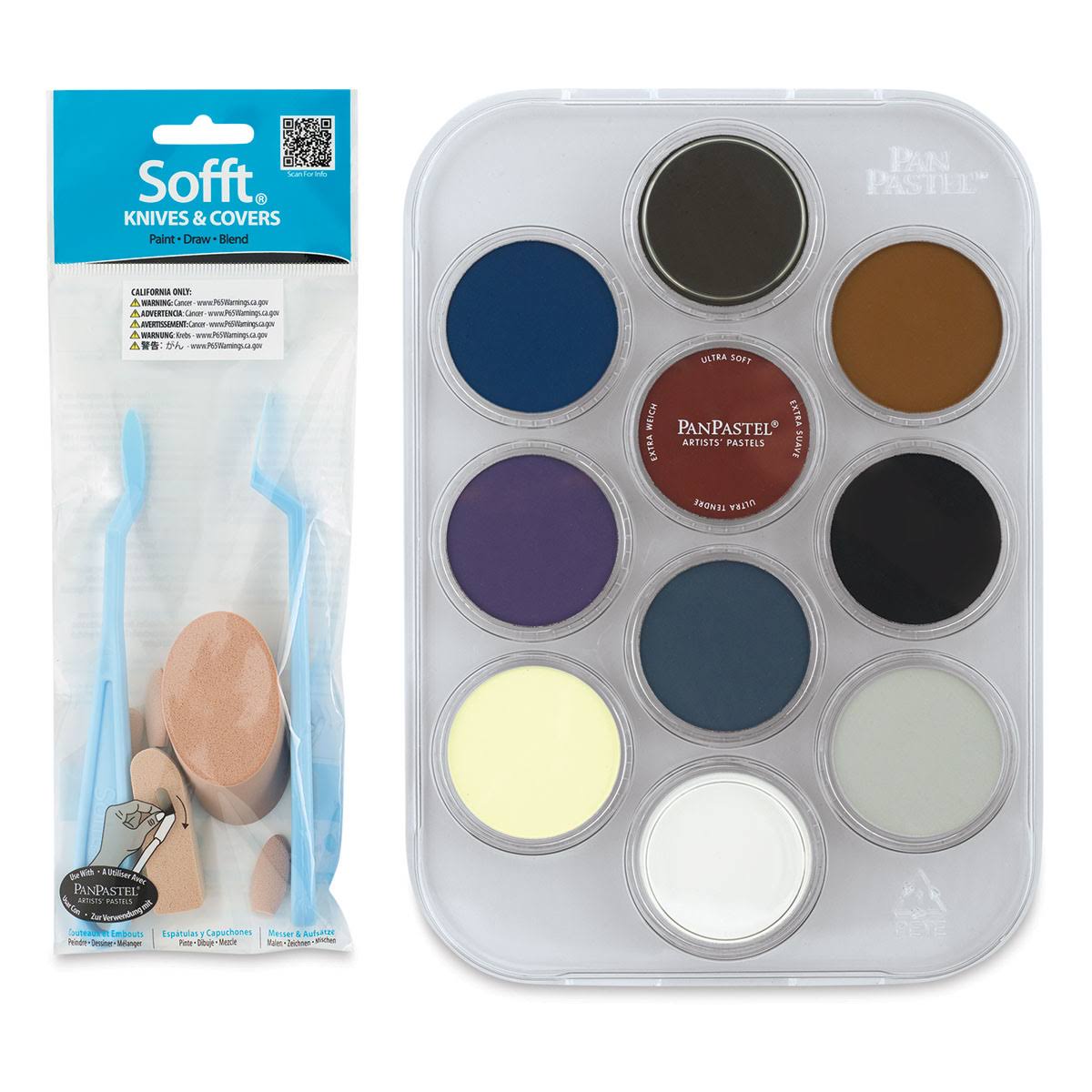 Set of 10 Colors Pastel Art Tools R1614