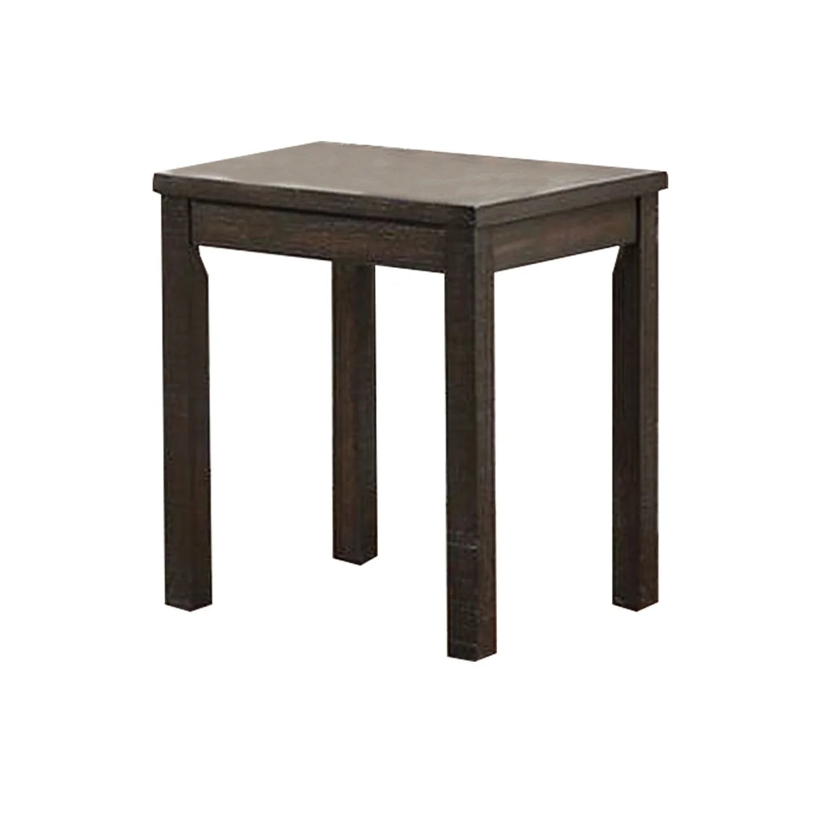 3 Piece Coffee Table and End Table Set Dark Brown W167597