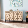 Antique Cream/Black Art Deco Buffet Y734118