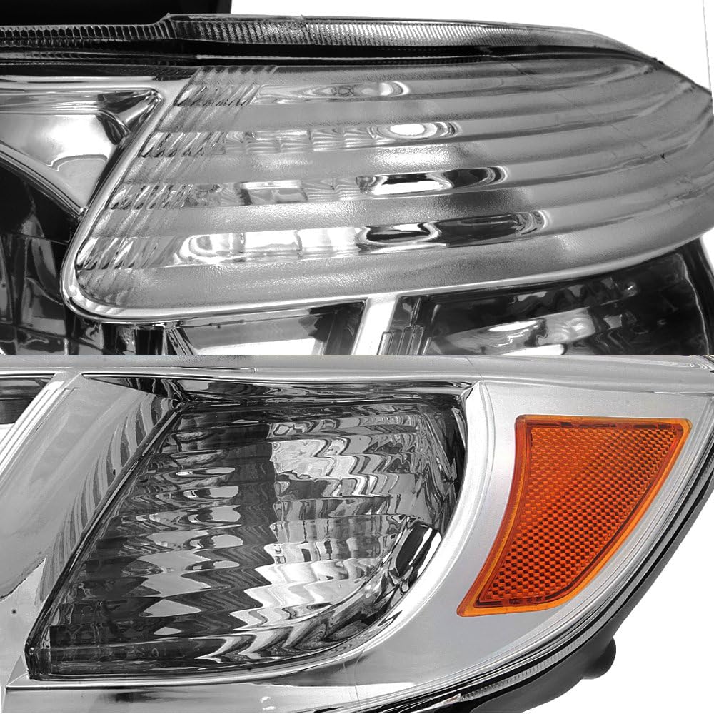 Headlights Pair Driver Left Passenger Right Side Replacement P70923