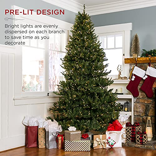 6ft Pre-Lit Douglas Fir Artificial Christmas Tree with 450 Warm White Lights R3391