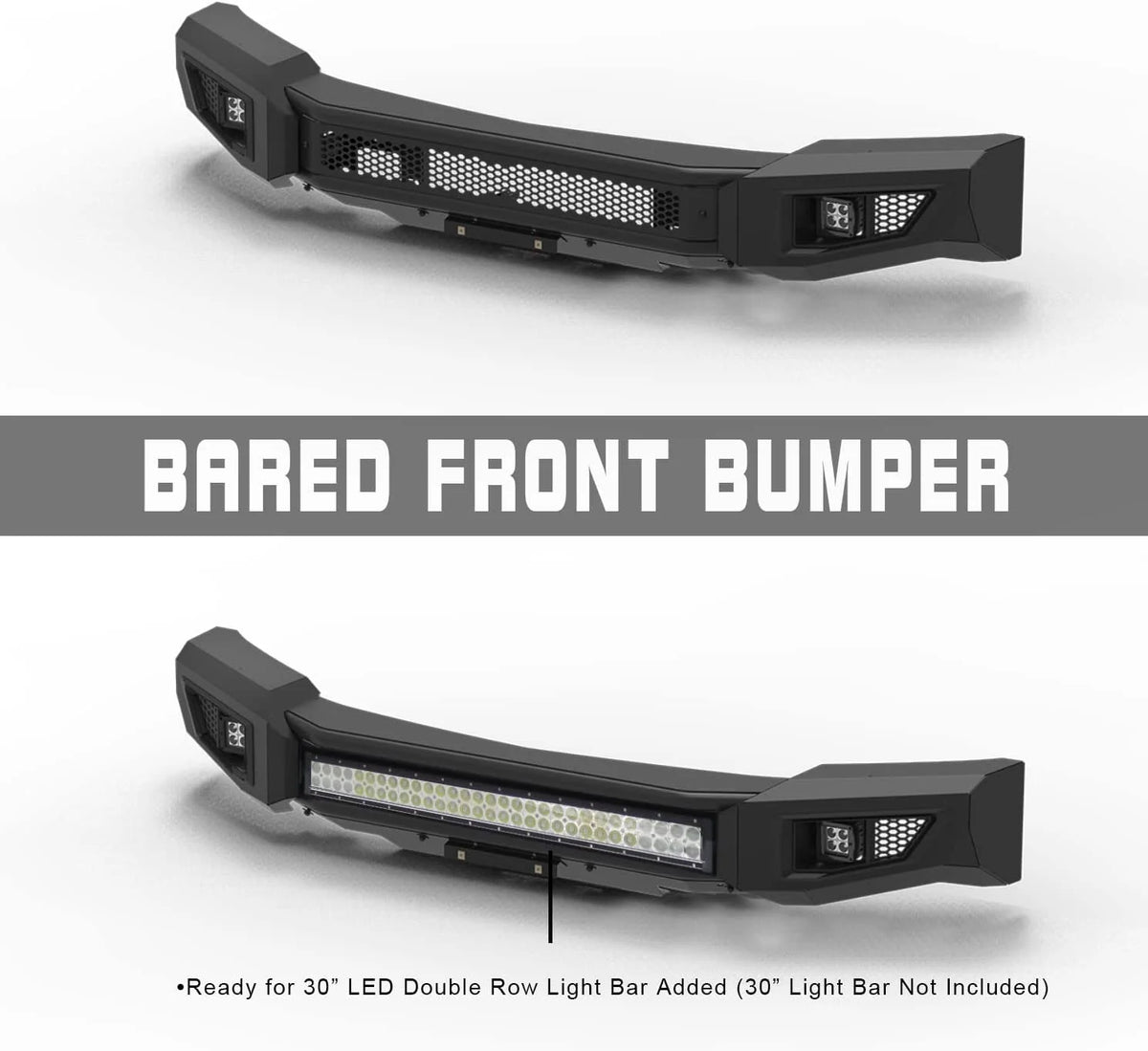 Front Bumper Bull Bar with 2 LED Fog Light P575