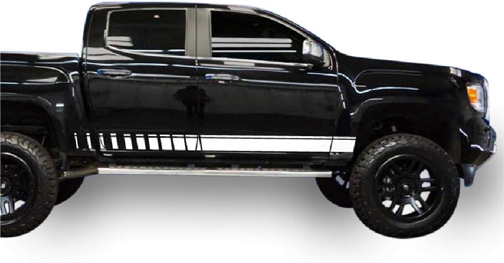 2X Vinyl Decal Sticker Racing Stripes Pack of 2 V54586