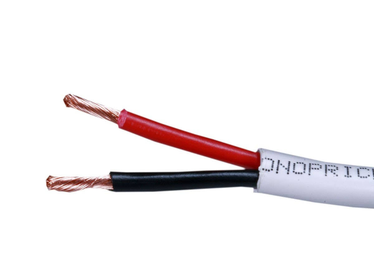 12AWG CL3 Rated 2-Conductor Speaker Wire, 1000ft L540513