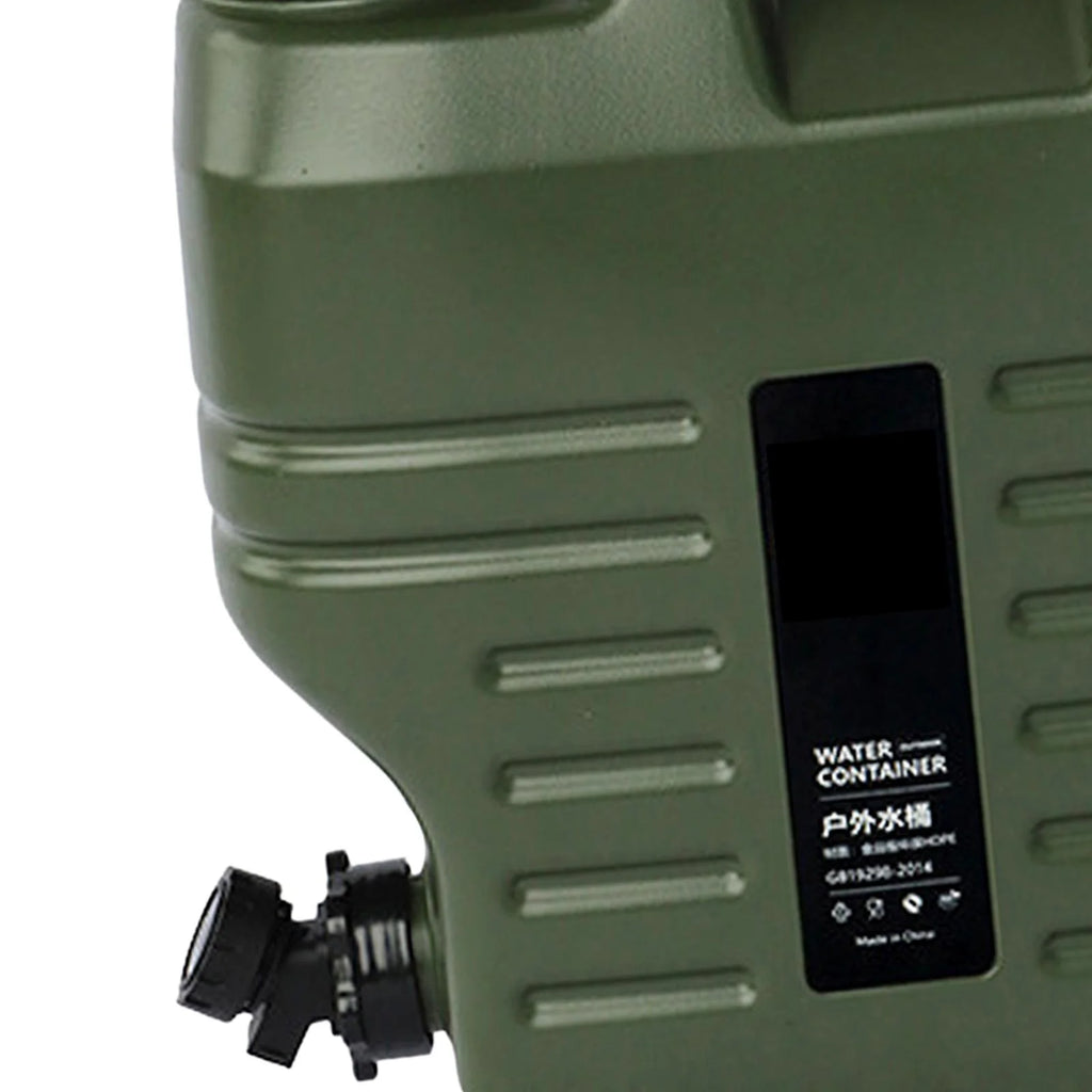 Green 18L Camping Water Storage Jug with Spigot M57341