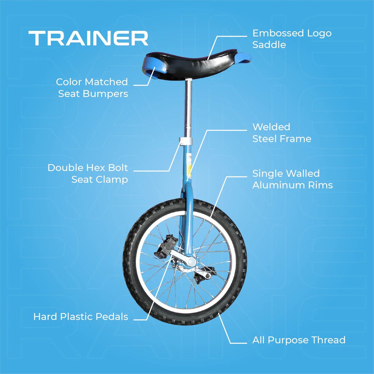 20" Beginner Training Unicycle I134