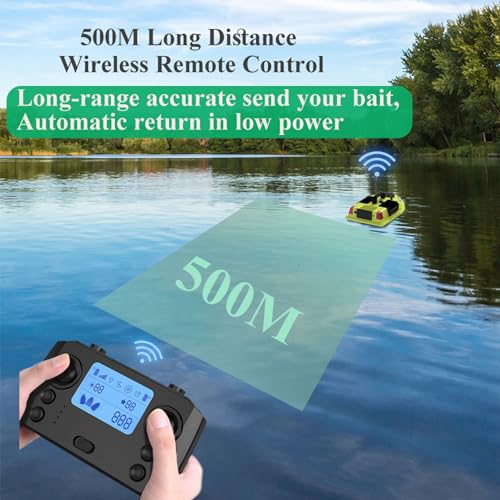 RC Fishing Bait Boat with GPS Auto Navigation Cruise Control I60755