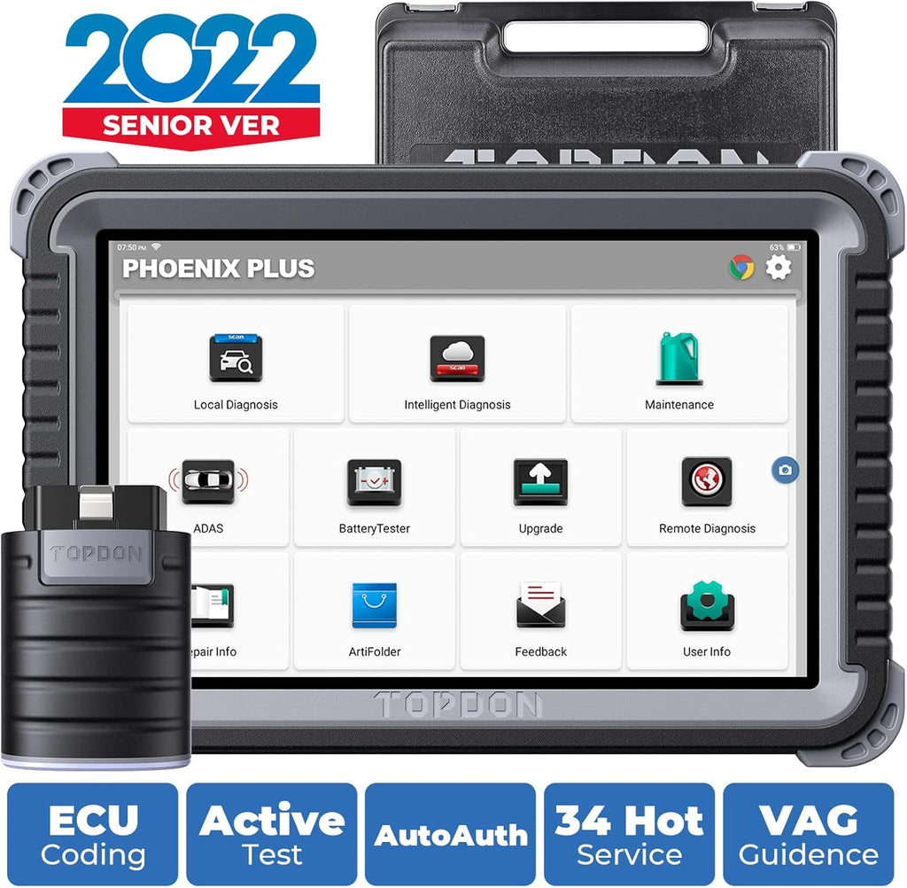 Bidirectional Scan Tool with 10.1-inch Screen I612