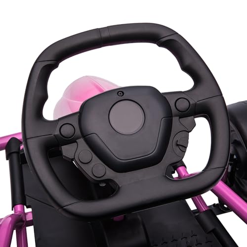 White 24V Electric Go Kart T8610