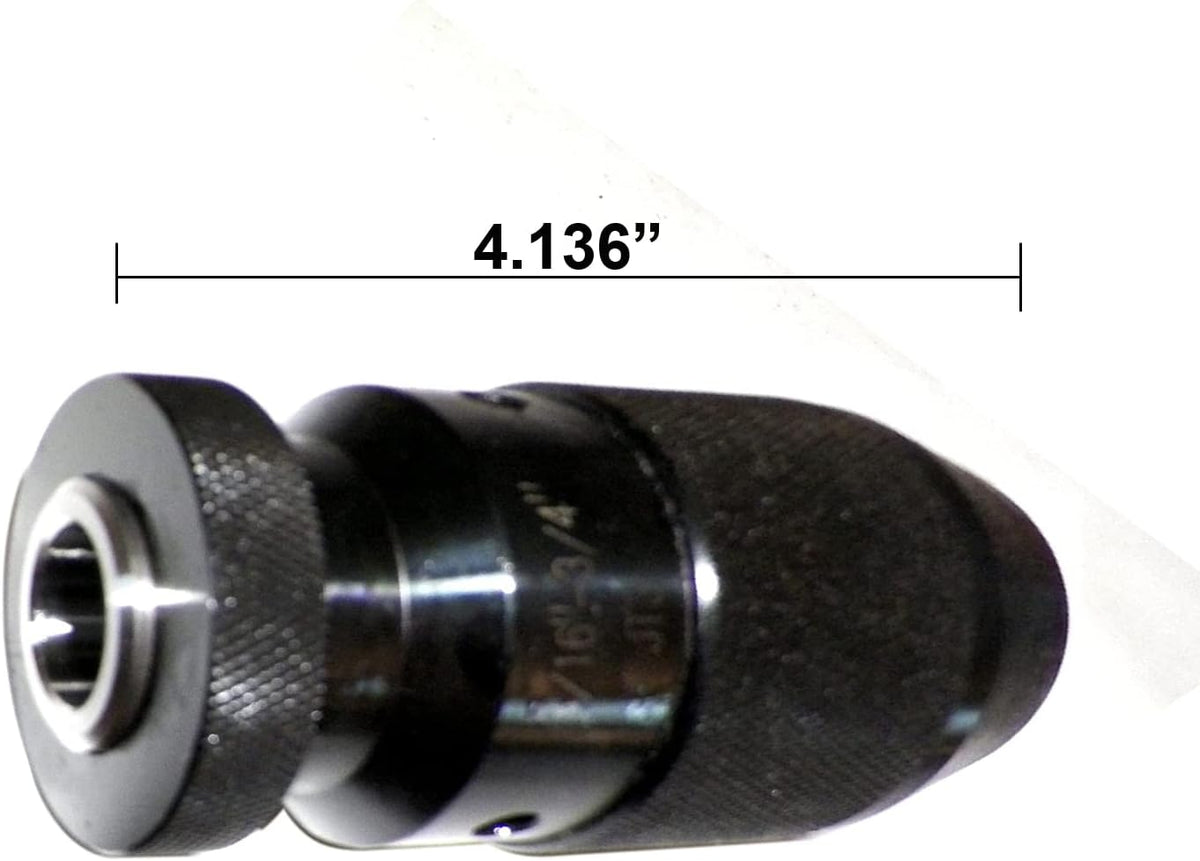 3/16" to 3/4" Keyless Self Tighten Drill Chuck Pack of 2 B83241