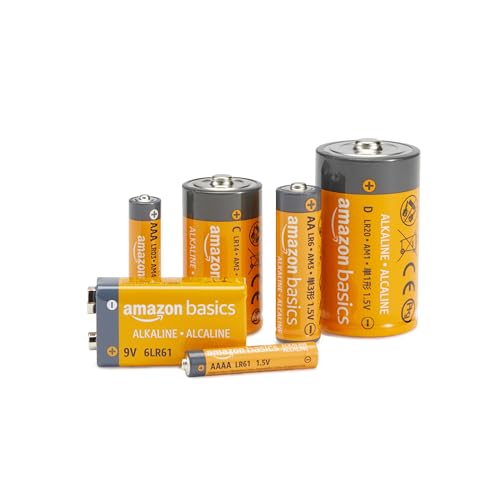 8-Count 9 Volt Alkaline Batteries J741