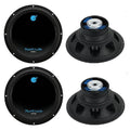 4 New Planet Audio AC12D 12x22 7200W Car Audio Subwoofers G916