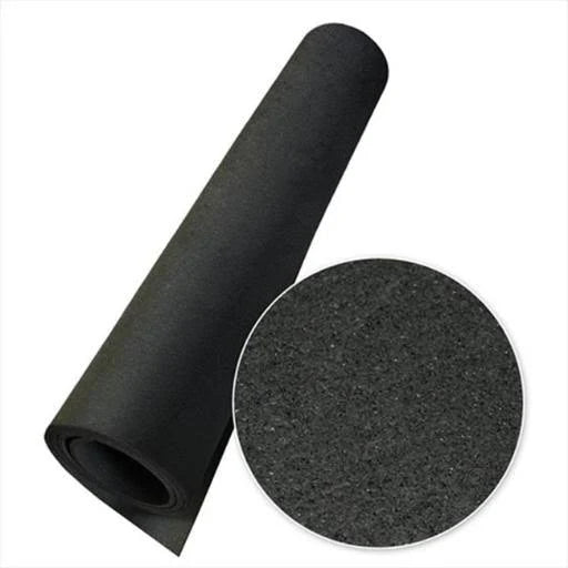 Black Rubber Flooring Mat F16464