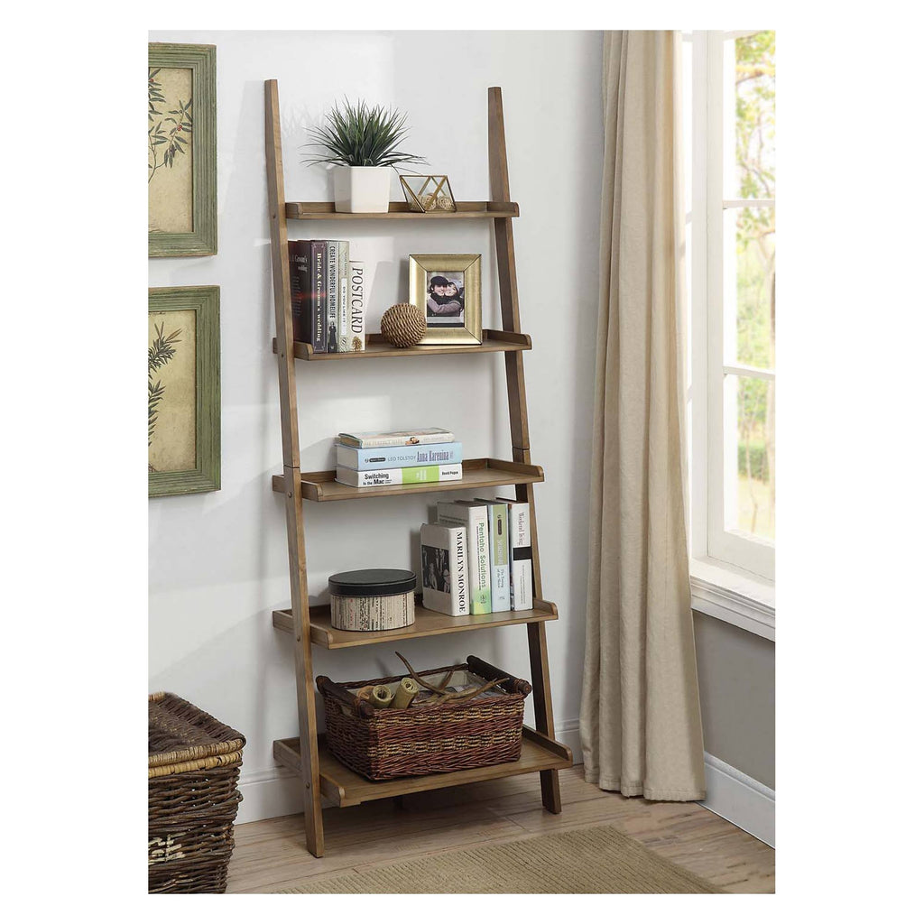 American Heritage Bookshelf Ladder Driftwood E1503
