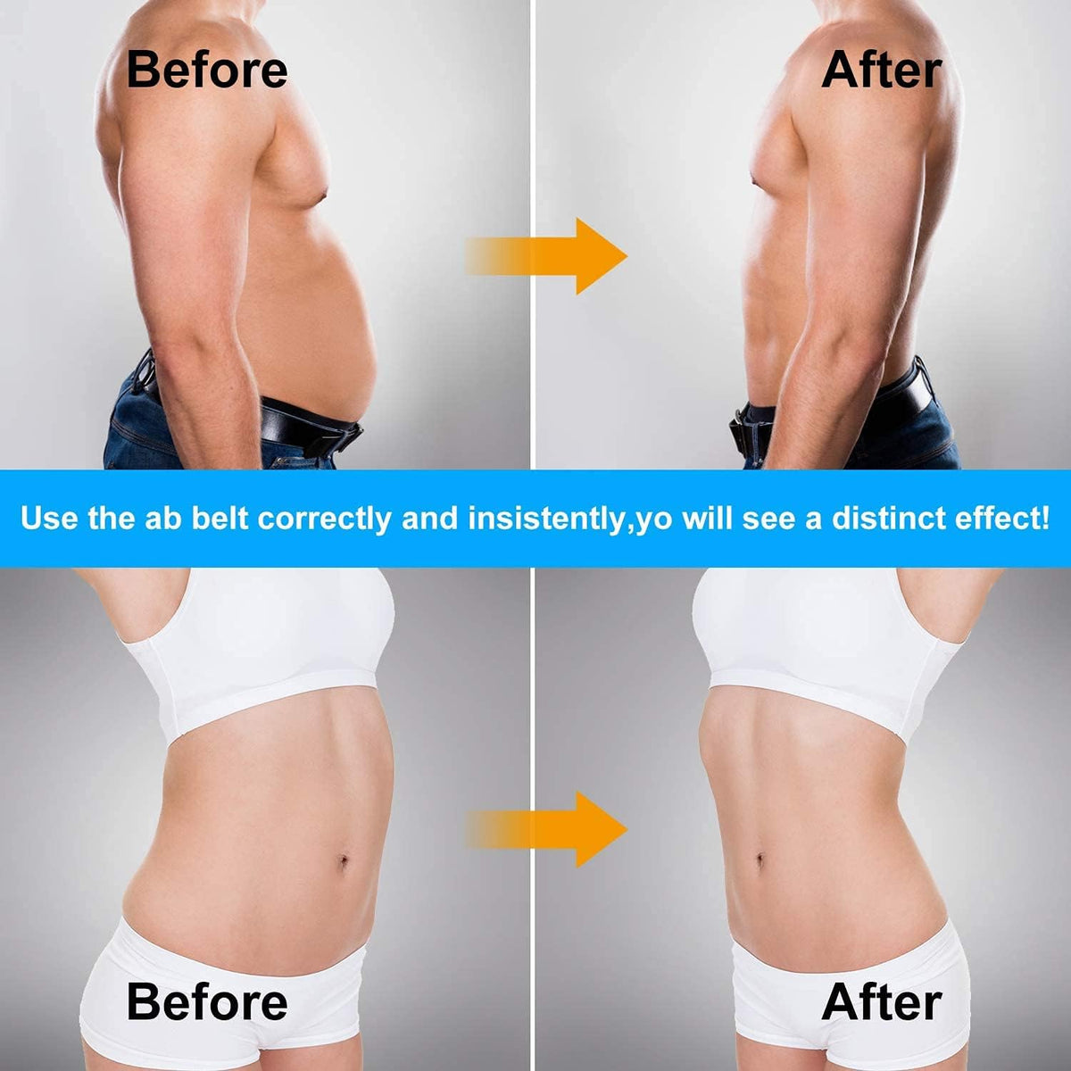 EMS Ab Toning Training Belt R93831