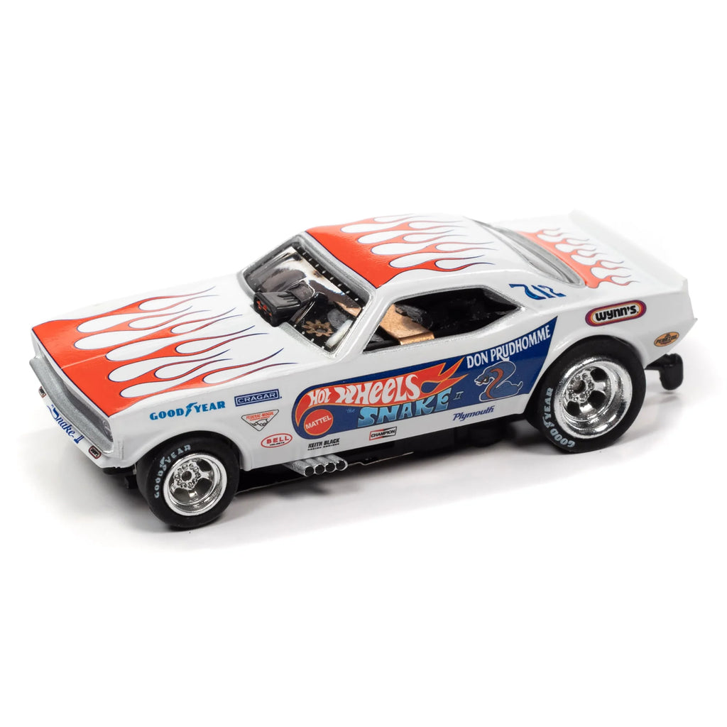 13' Dragstrip Slot Car Set with 2 Variable Speed Cars G376
