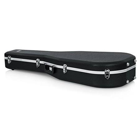 Black Molded Acoustic Guitar Case U68734
