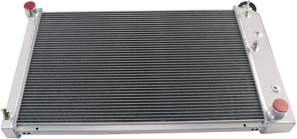 3 Row Aluminum Radiator with Fan Shroud and Thermostat Kit, 32 Overall Width O452976