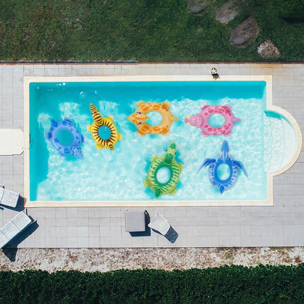 Inflatable Dinosaur Pool Float Swimming Pool Ring Float V2409